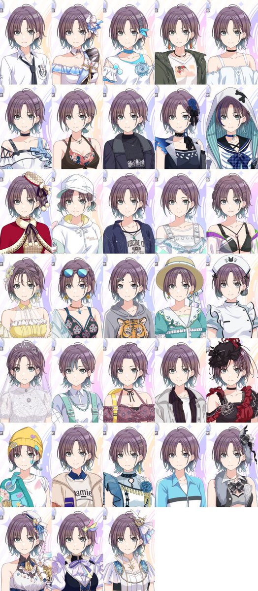 しょりん❣️お月見アレンジ❣️ 💙くらげヘア💙 ”瞬きもせず“のあさひ凛ちゃん❤️ 今回もありがとうご