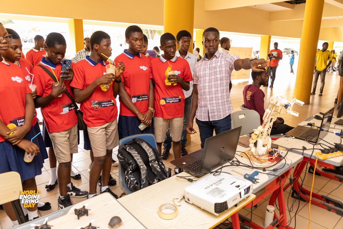 thisisanokye's tweet image. “Don’t let your problem bend you, let God’s plan straighten you. - Materials ENG.

Don’t be hacked by your problem, be programmed by God’s plan. - COMPUTER ENG.”…

Shared this and many more at the #WorldEngineeringDay2023 program held at the College of Engineering, KNUST.