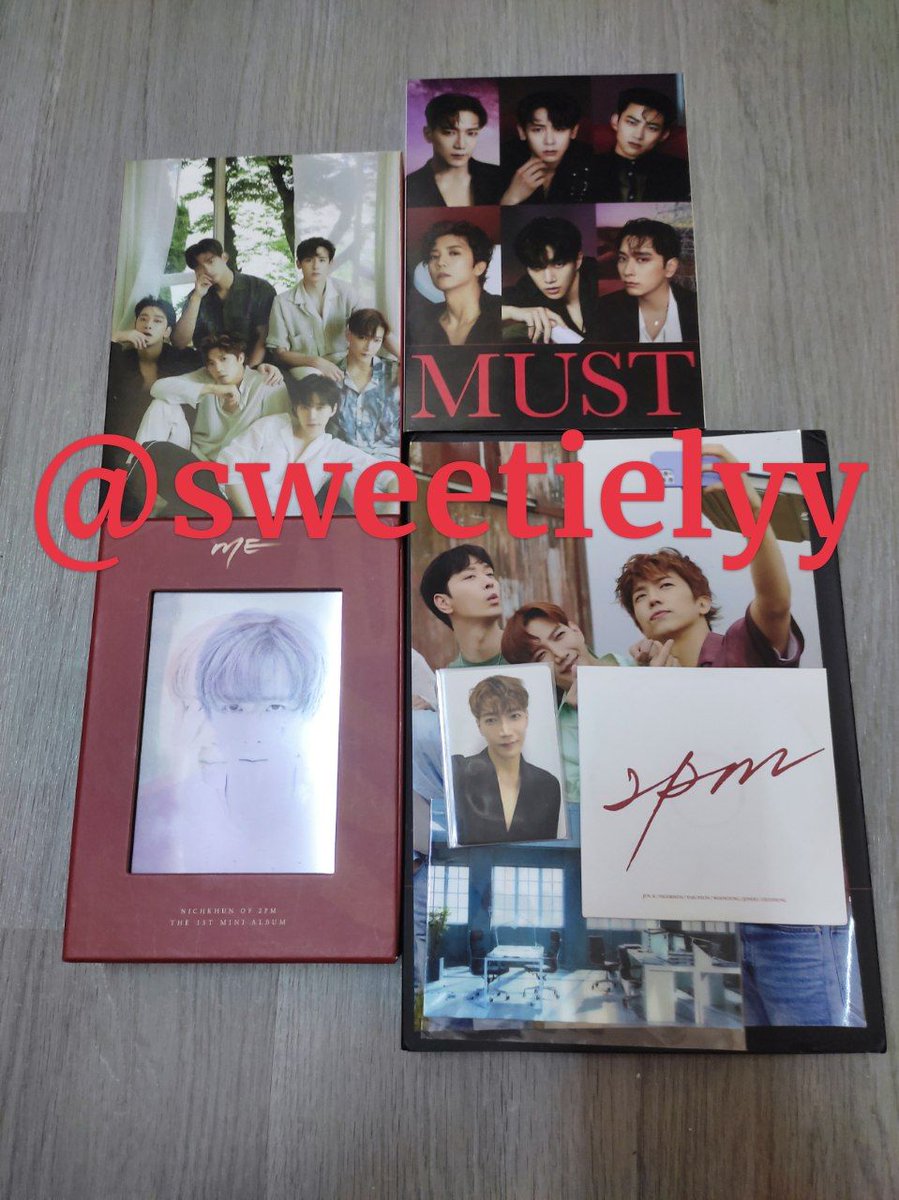 sweetielyy's tweet image. 💫 wts 2pm must album , must making book , khun solo album &amp;amp; men’s folio (chansung + jun k) msia edition 💫

please help rt, thank u sm 🥺🫶🏻🙏🏻🤍

#pasar2PM #pasar2ndgen @pasar2pm

check price on the next twt ^