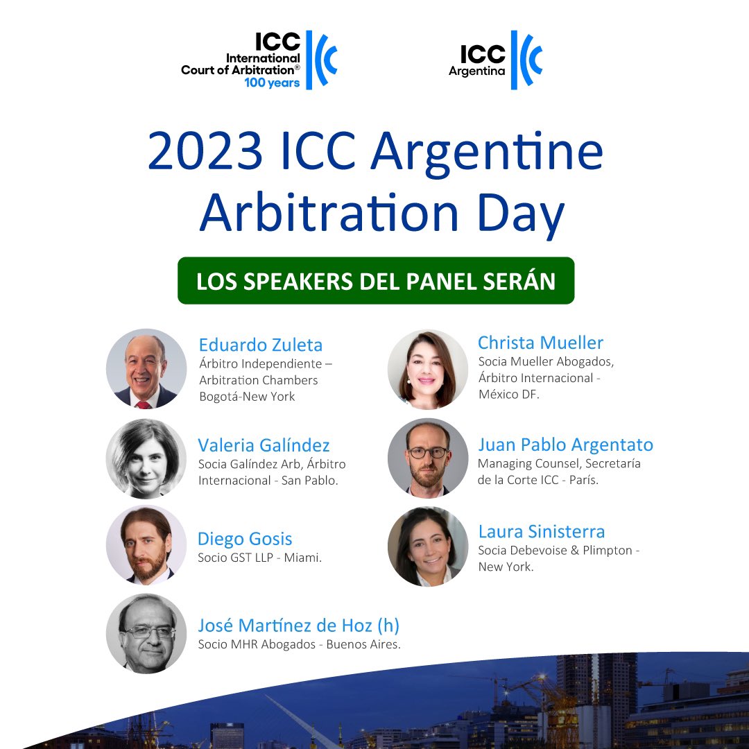 iccargentina's tweet photo. Debate sobre sanciones económicas

Mirá los temas y los speakers que estarán presentes en el Panel del 2023 ICC Argentine Arbitration Day.
#ICCArgentina #Arbitraje #Comercio #NegociosInternacionales #ArbitrationDay #ArbitrajeEmpresarial #ComercioExterior #ComercioExterior #Aduana https://t.co/Cji8f9dfmz
