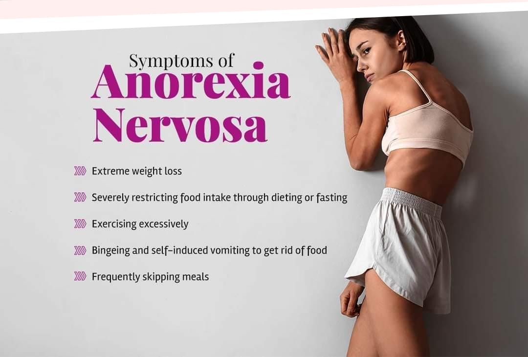 IPS_TEAM2011's tweet image. فقدان الشهية العصبي هو اضطراب في الأكل يمكن أن يهدد الحياة ويتميز بانخفاض غير طبيعي في وزن الجسم ، وخوف شديد من اكتساب الوزن ، وتصور مشوه للوزن أو الشكل. 
للاستفسار ارجو المراسلة بالخاص