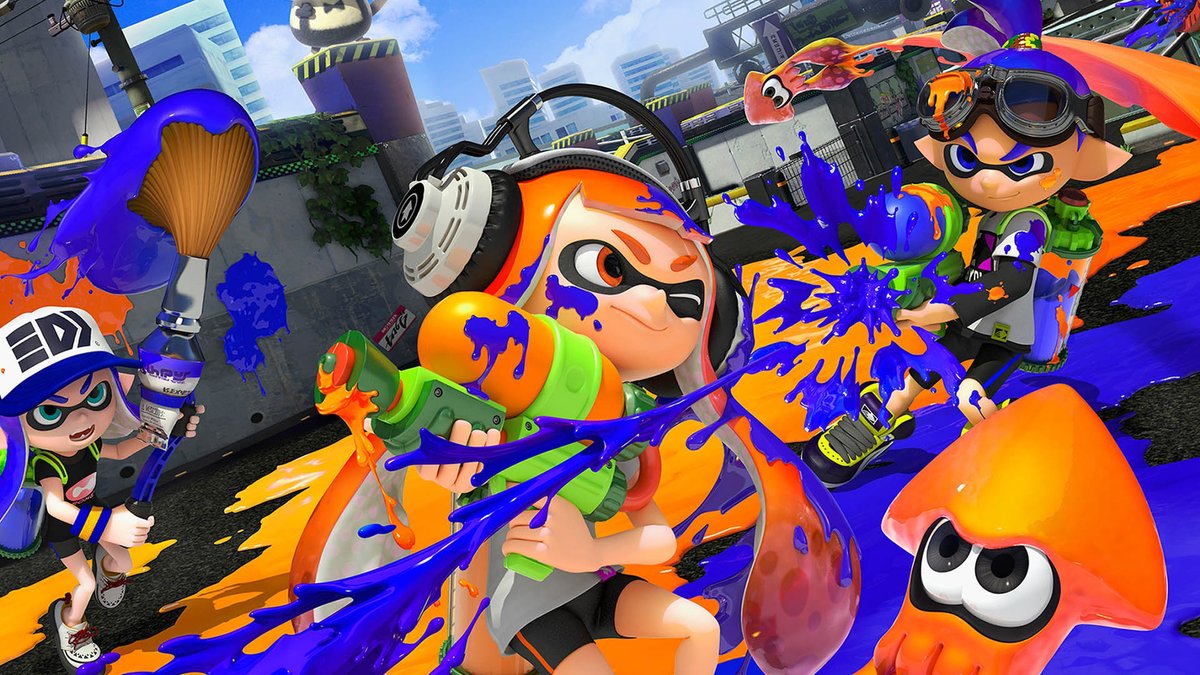 Nintendo Wire on Twitter "The Mario Kart 8 and Splatoon 1 on Wii U