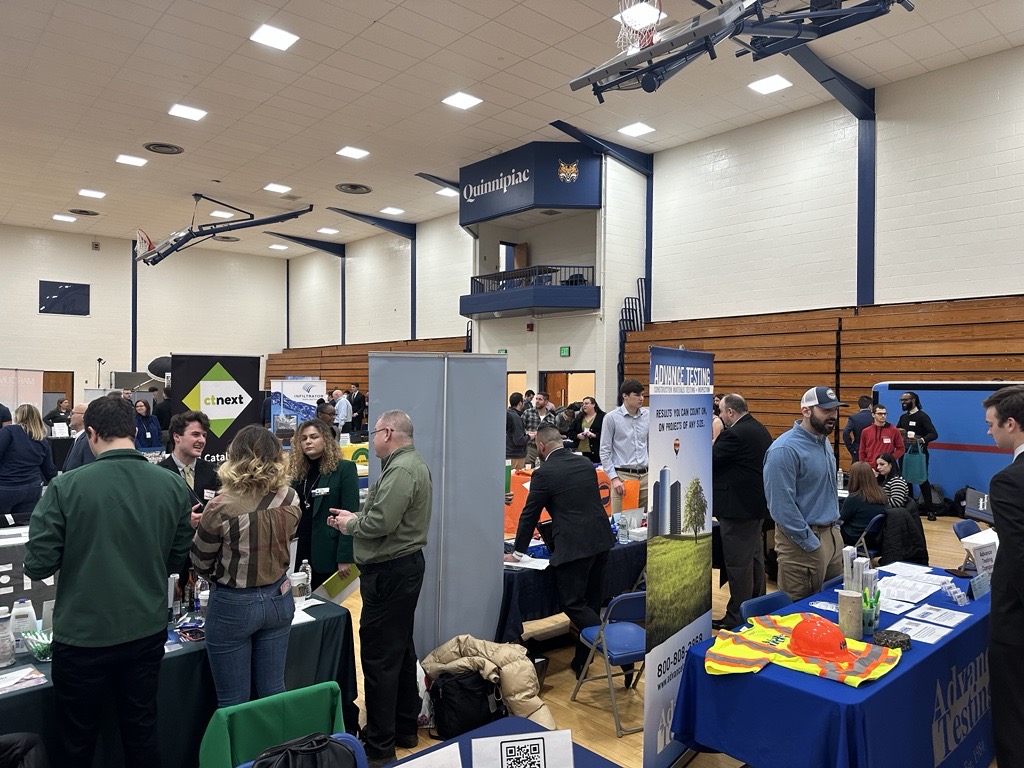 Thank you to @QuinnipiacU for hosting a productive career fair last week! 

We look forward to visiting again soon and sharing about all great things in #Connecticut.

#connecticut #ct #college #highereducation #highered #career  #careerpath #graduates #ctvibe
#employerspotlight