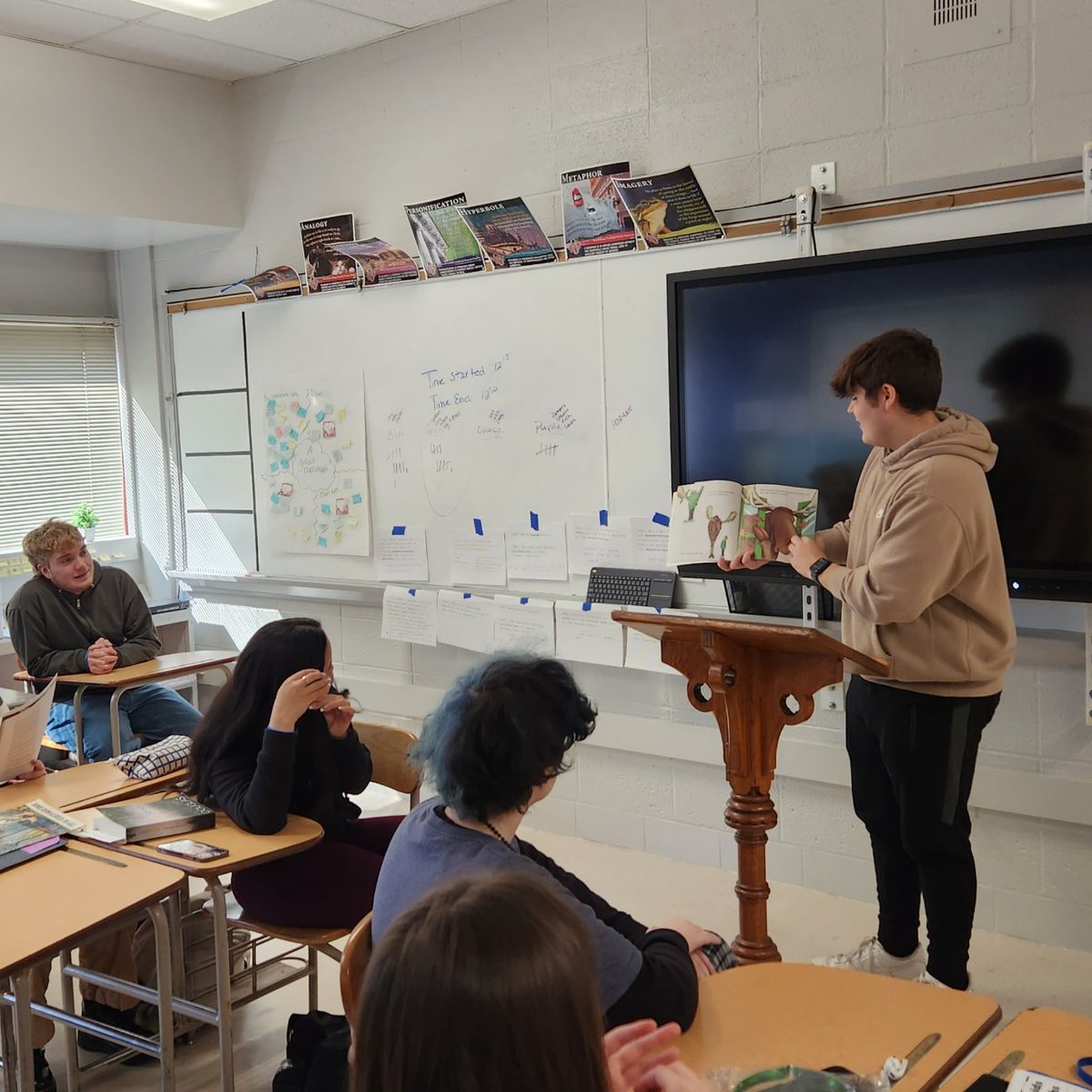 Read aloud day success! My heart is so happy! Thanks to my 3TR for getting excited about today. 
 #TGSNATION