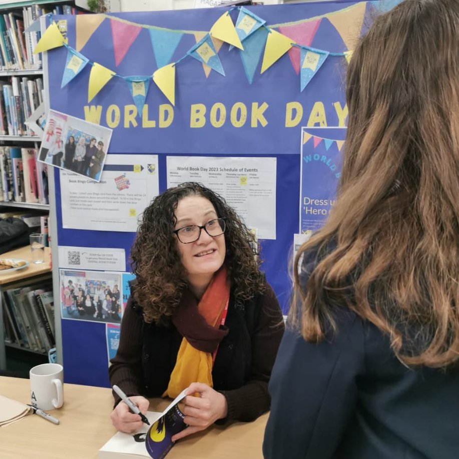 As part of our World Book Day celebrations, we were thrilled to welcome <a href="/pennyjoelson/">Penny Joelson</a> to STAGS
Thank you Penny from all of our Year 7 students! <a href="/stags_official/">STAGS</a> #WorldBookDay