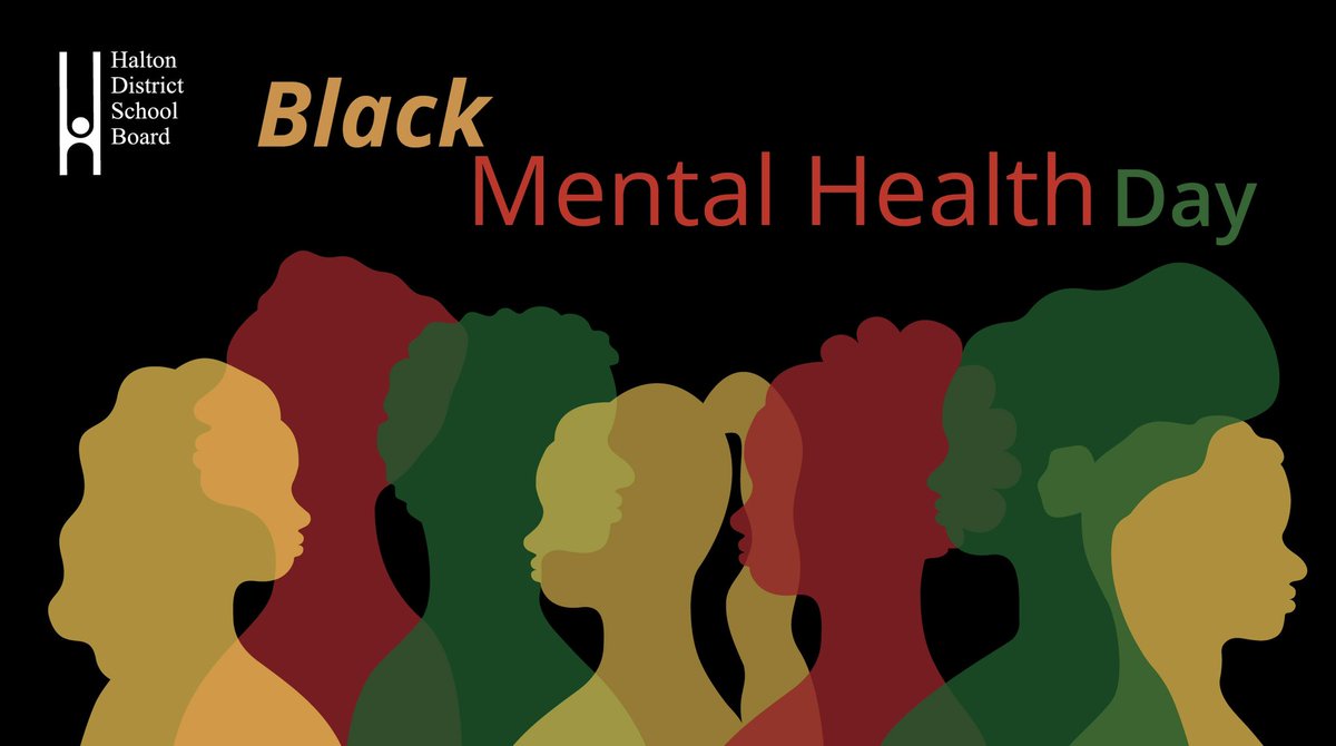 The #HDSB recognizes Black Mental Health Day. Today, we acknowledge the impact of anti-Black racism on mental health and well-being, and reaffirm our commitment to create and maintain a safe, inclusive learning and working environment for students, staff and families.