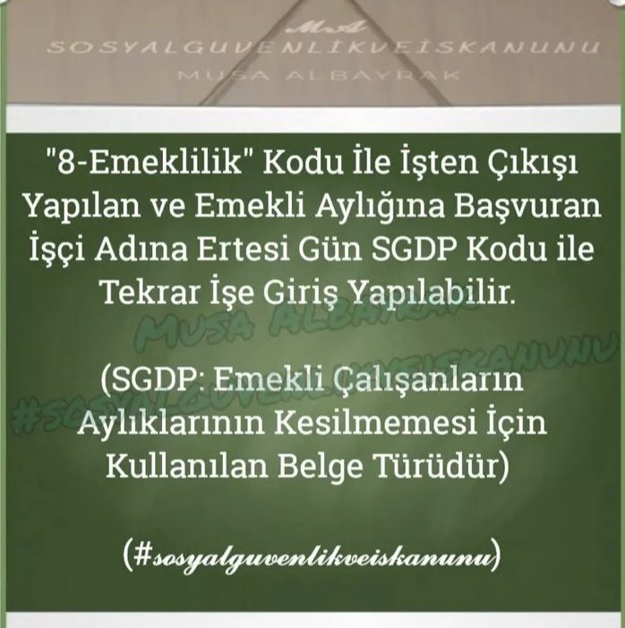 Emeklilik nedeniyle çıkışlar için #eyt #emellilik