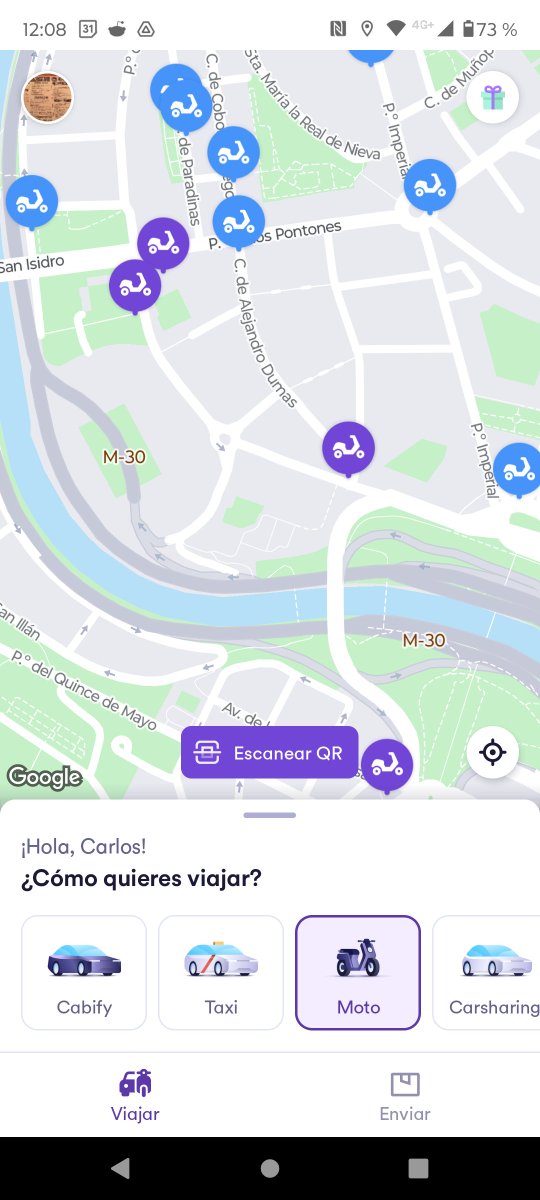 So starting NOW <a href="/cabify/">Somos Cabify</a> is #1 app by number of available electric motorbikes in all cities where we operate, thanks to our integration with <a href="/cooltra/">Cooltra</a>.

One app, one payment method, one driver ID validation to access thousands of zero-emission vehicles that are super fun to drive.
