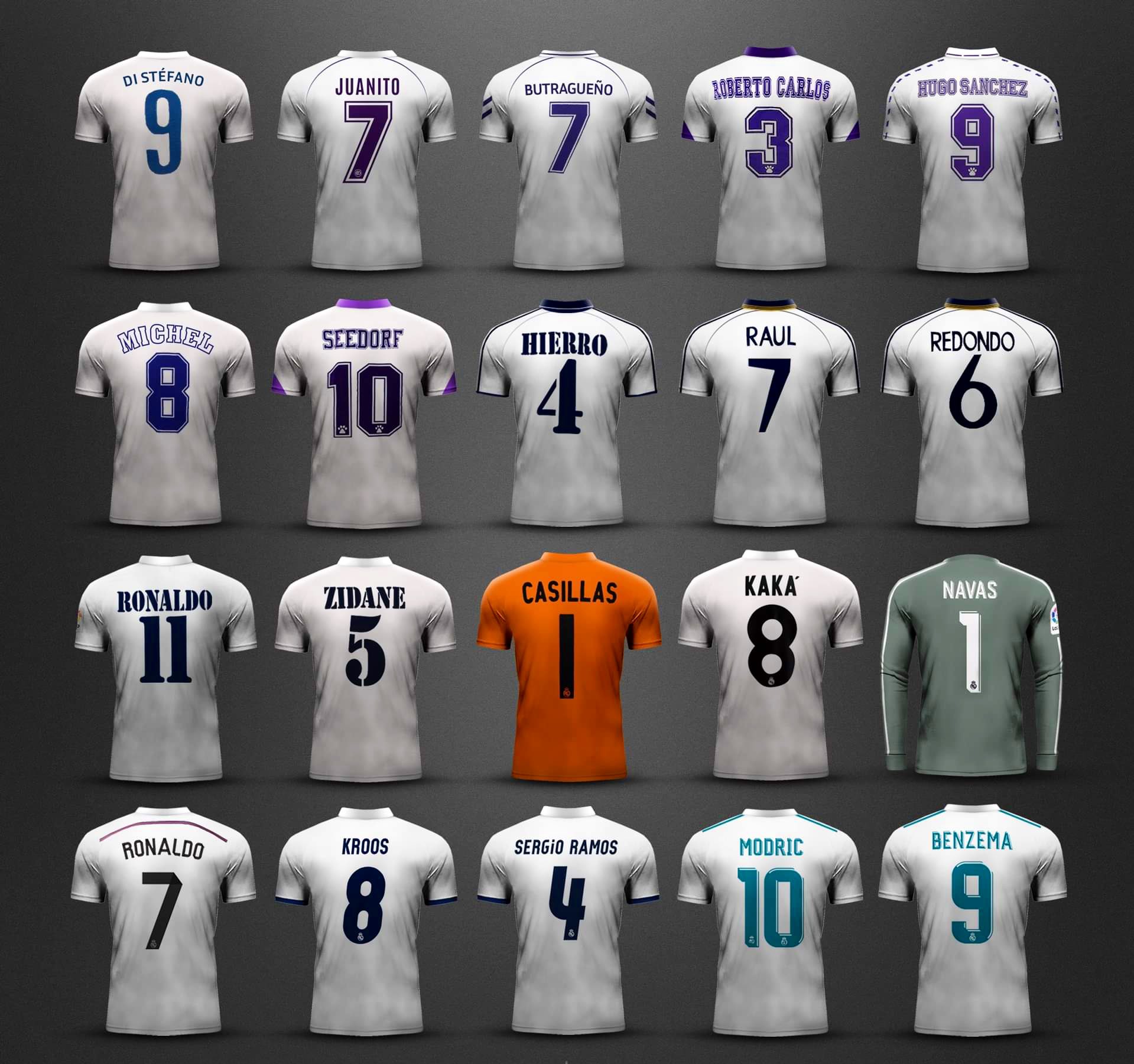 real madrid jersey no 6