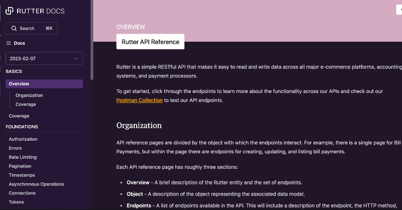 RutterAPI's tweet photo. 📣 We’re excited to launch the new Rutter documentation. As a developer-focused company, we want to make it as easy as possible for developers to use Rutter, starting with our documentation.

👉 Check out our blog below to learn about our new documentation! ↓
