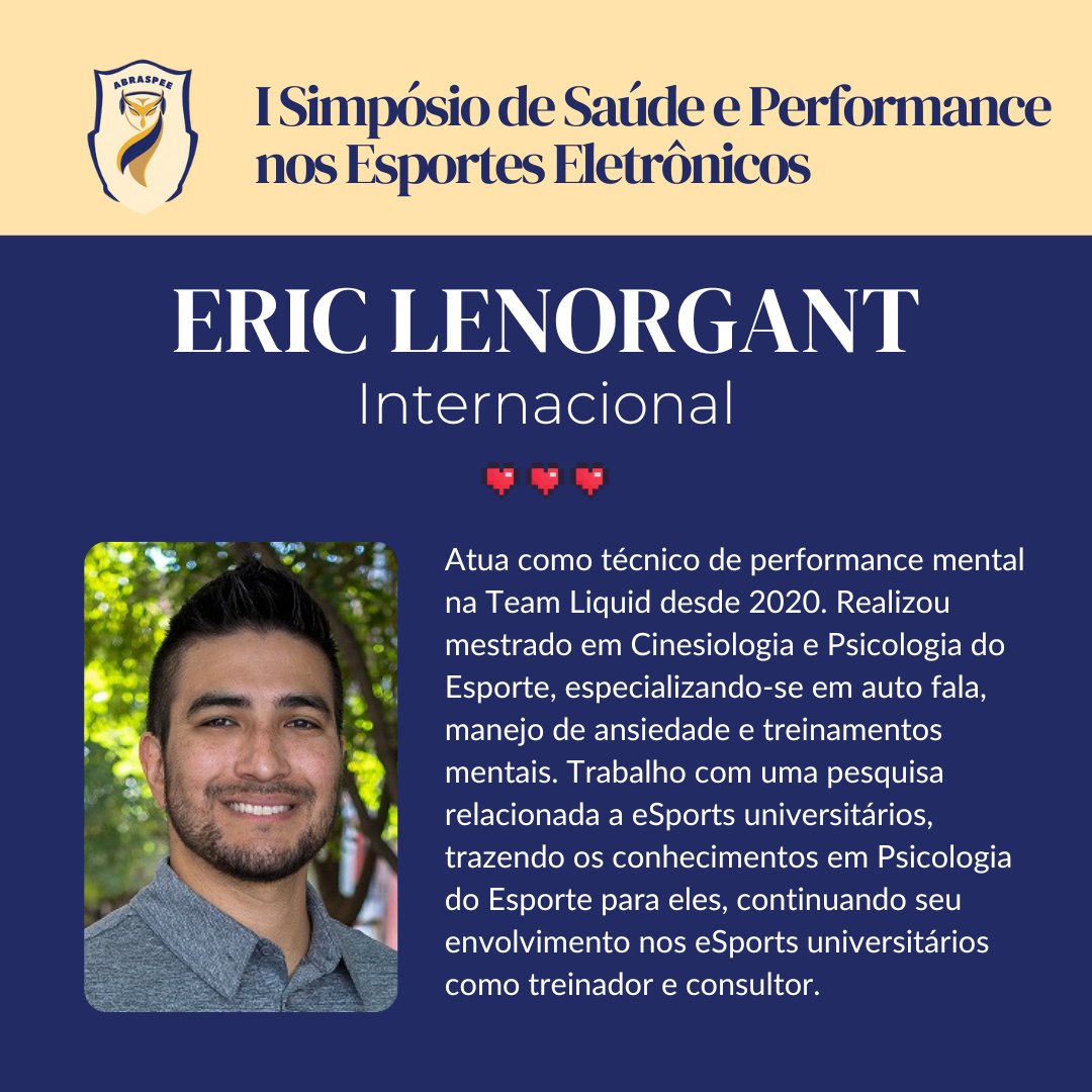 E algo que estamos muito orgulhosos de trazer para vocês: um palestrante internacional! 📝  Conheçam <a href="/ELeNorgant/">Eric LeNorgant</a> !