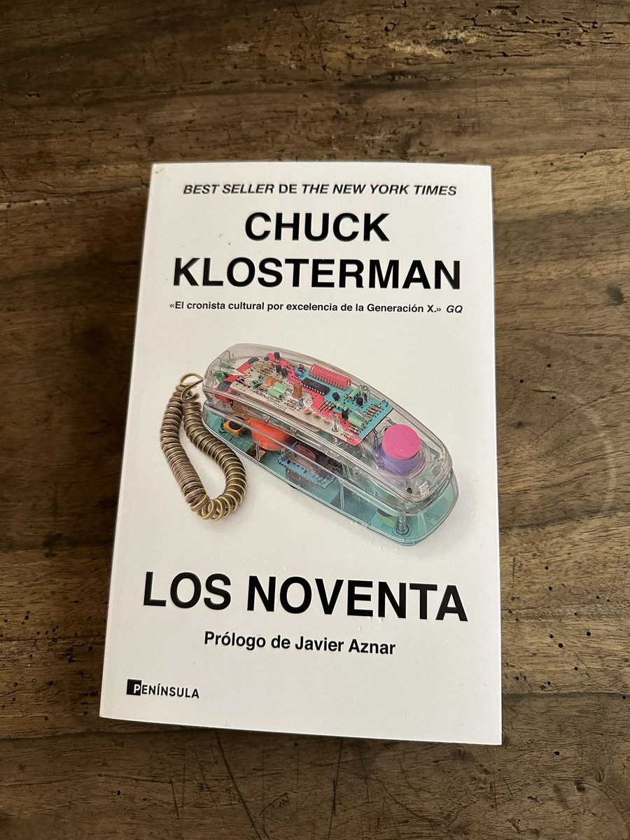 Un honor haber escrito el prólogo a uno de mis autores favoritos — Chuck Klosterman. Pronto más sobre esto.