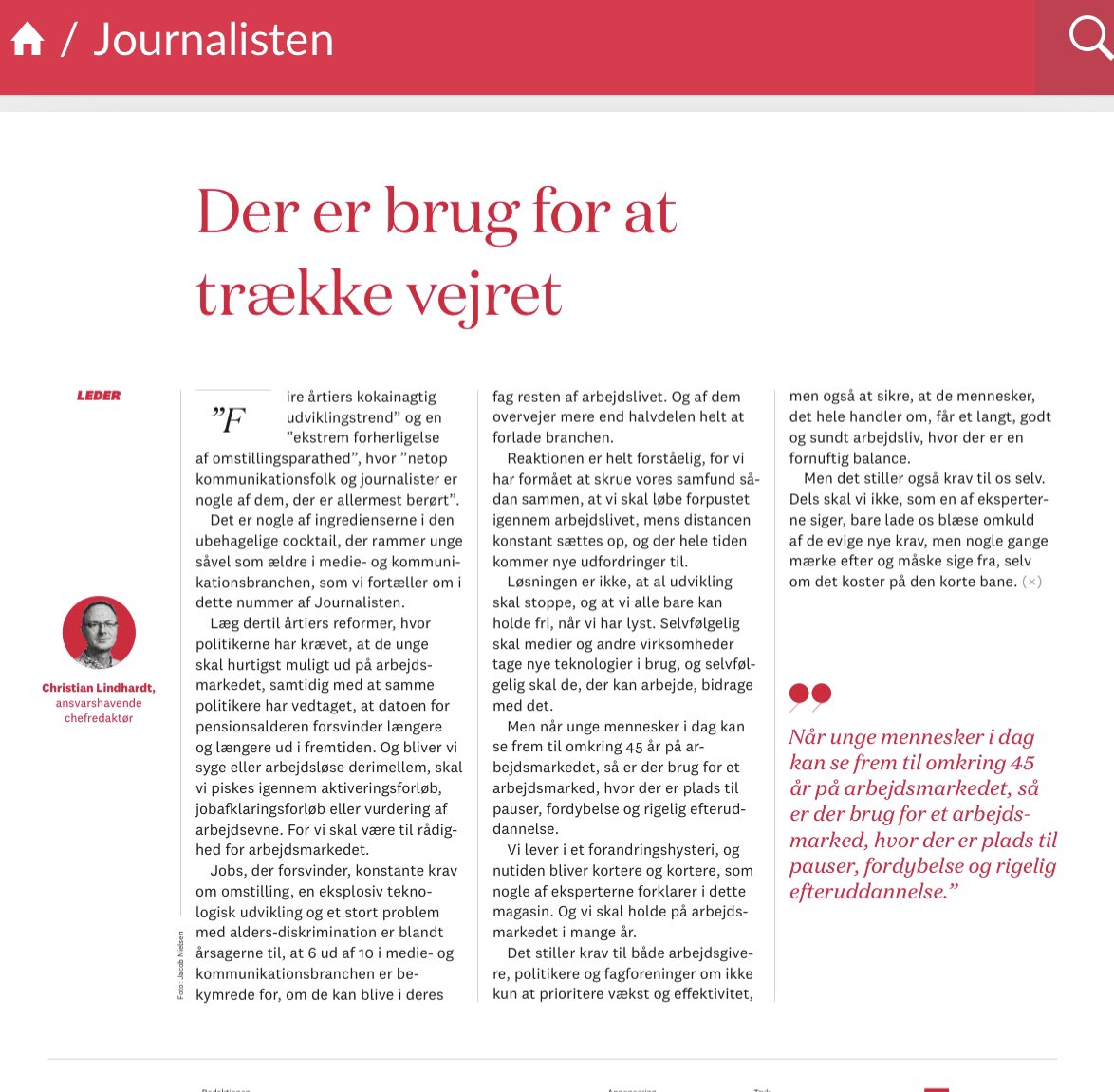 Ulrik Haagerup (@ulrikhaagerup) on Twitter photo Træk vejret. Bliv en af snart 70 Fellows på <a href="/ConstructiveIn/">Constructive Institute</a> midt på <a href="/AarhusUni/">Aarhus Universitet</a>: Det mest givtige år for en journalist, der vil udvikle sit fag - og hjælpe demokratiet. Læs mere på constructiveinstitute.org. #dkmedier <a href="/journalisten/">Journalisten</a> #dkpol Træk vejret. Bliv en af snart 70 Fellows på <a href="/ConstructiveIn/">Constructive Institute</a> midt på <a href="/AarhusUni/">Aarhus Universitet</a>: Det mest givtige år for en journalist, der vil udvikle sit fag - og hjælpe demokratiet. Læs mere på constructiveinstitute.org. #dkmedier <a href="/journalisten/">Journalisten</a> #dkpol