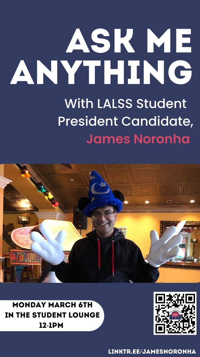 jamesnoronha's tweet photo. For those around the Law School Today, I'll be in the POD and in the Student Lounge from 12-1 today. Please stop me and say hello... and feel free to ask me anything. I'd love to chat about your questions, concerns and hopes for Linc. and what you'd like to see next year. https://t.co/6dOh3nhmrM