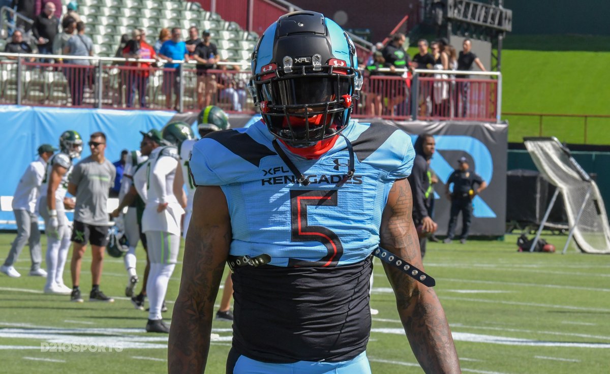 D210SPORTS (@d210s) on Twitter photo .<a href="/XFLRenegades/">Arlington Renegades</a> Safety Will Hill <a href="/WillThrill25/">Will Hill III</a> had a game-high 10 tackles against the .<a href="/XFLGuardians/">Orlando Guardians</a> on Sunday, most by any Renegade this season.
#XFL2023 .<a href="/XFLRenegades/">Arlington Renegades</a> Safety Will Hill <a href="/WillThrill25/">Will Hill III</a> had a game-high 10 tackles against the .<a href="/XFLGuardians/">Orlando Guardians</a> on Sunday, most by any Renegade this season.
#XFL2023
