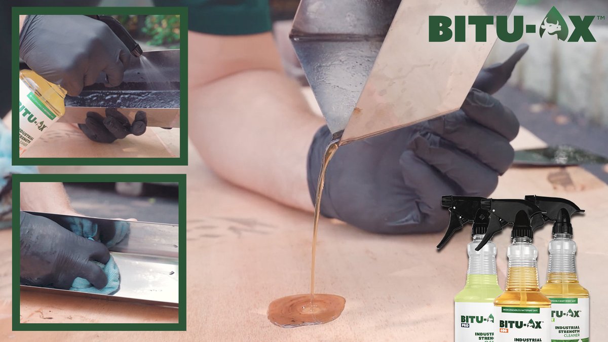 BituOX's tweet photo. With Bitu-Ox™, you won't need the luck of the Irish to remove tough stains! Try the power of the Ox today. Use Bitu-Ox™ to liquefy mess on contact, removing the toughest grime for well-cleaned and maintained equipment and machinery. https://t.co/XInAV4vcXb