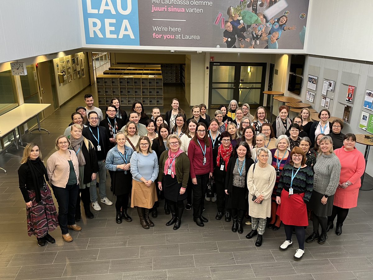 Laurean pedagoginen ohjelma muotoutuu yhteisöllisenä prosessina - tänään taas koolla upea joukko laurealaisia 🤗