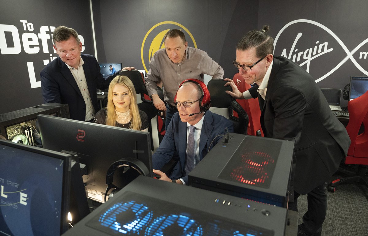 Virgin Media IE PR (@virginmediaiepr) on Twitter photo A great day in Cork's <a href="/republicofwork/">Republic of Work | Coworking & Innovation Space</a> with Minister <a href="/simoncoveney/">Simon Coveney</a> officially opening Ireland's first professional esports training centre, WYLDE Academy powered by Virgin Media. 🎮 bit.ly/3miM7Rh A great day in Cork's <a href="/republicofwork/">Republic of Work | Coworking & Innovation Space</a> with Minister <a href="/simoncoveney/">Simon Coveney</a> officially opening Ireland's first professional esports training centre, WYLDE Academy powered by Virgin Media. 🎮 bit.ly/3miM7Rh
