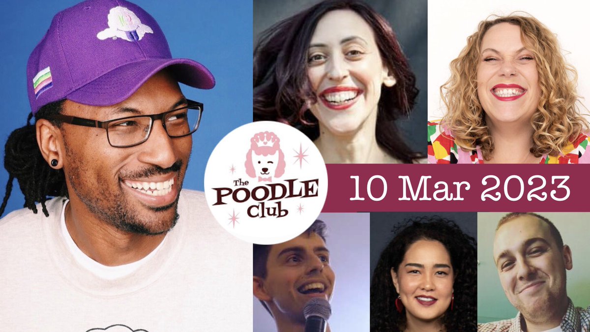 The Poodle Club (@thepoodleclub) on Twitter photo Saturday is now SOLD OUT but tix left for Friday if you're quick!
<a href="/GrainneMaguire/">Gráinne Maguire</a> @MoeVandelay <a href="/AaronTwitchen/">Aaron Twitchen 🎉</a> <a href="/pravanyapillay/">Pravanya Pillay</a> <a href="/carlysmallman/">Carly Smallman</a> <a href="/NicoleHcomedy/">Nicole Harris</a> <a href="/Love_SE4/">@Love_SE4💙</a> @cornford_jake <a href="/bellahumphries_/">Bella Humphries</a> #comedy #livecomedy #se26 #londoncomedy #lgbtq Saturday is now SOLD OUT but tix left for Friday if you're quick!
<a href="/GrainneMaguire/">Gráinne Maguire</a> @MoeVandelay <a href="/AaronTwitchen/">Aaron Twitchen 🎉</a> <a href="/pravanyapillay/">Pravanya Pillay</a> <a href="/carlysmallman/">Carly Smallman</a> <a href="/NicoleHcomedy/">Nicole Harris</a> <a href="/Love_SE4/">@Love_SE4💙</a> @cornford_jake <a href="/bellahumphries_/">Bella Humphries</a> #comedy #livecomedy #se26 #londoncomedy #lgbtq