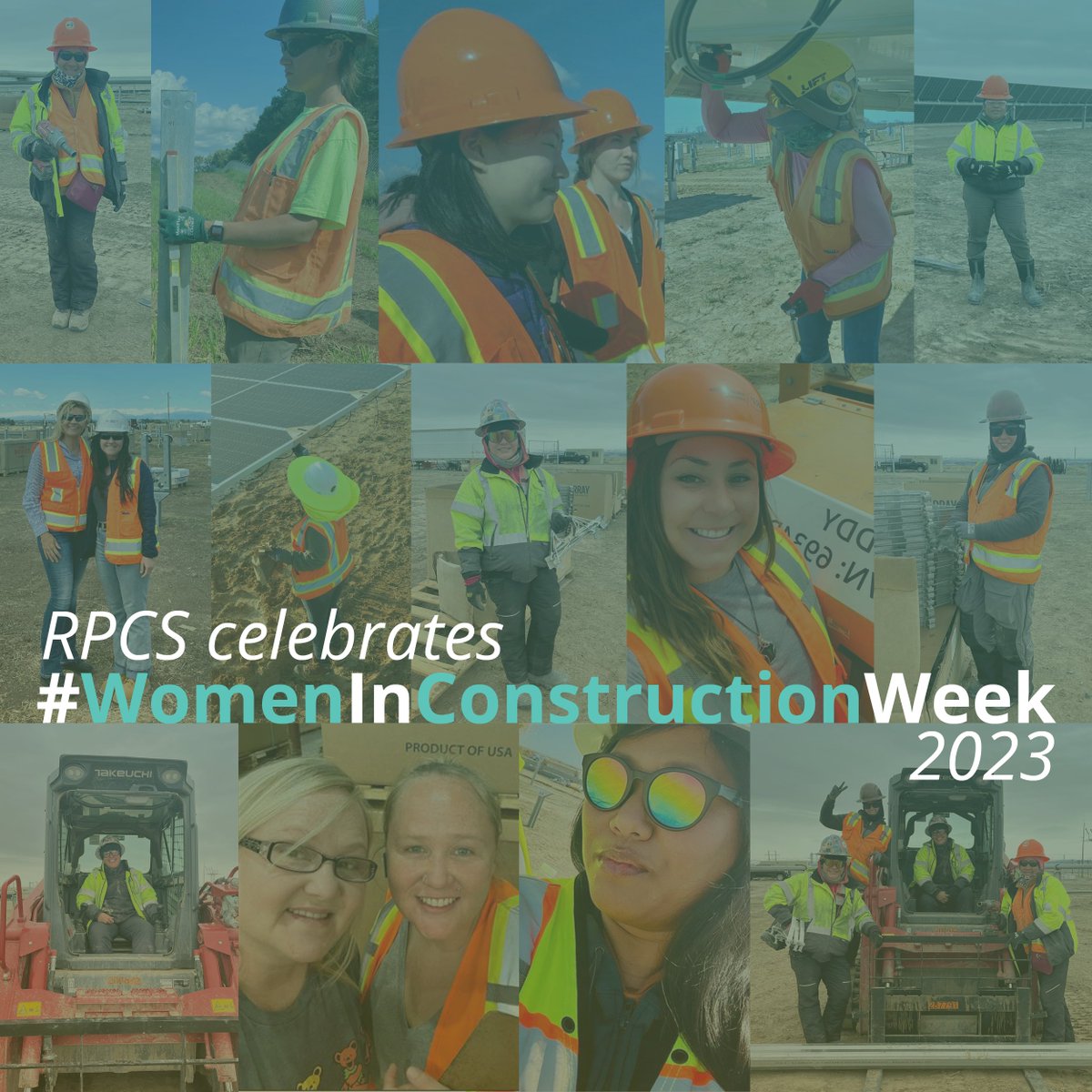 ampacity_llc's tweet image. Today marks the start of #WomeninConstructionWeek, which aims to celebrate and promote the role of women in the construction industry. We’re taking this day to recognize the importance and impact of women on our team and in the solar industry at large. 

#BuildingBrightfields
