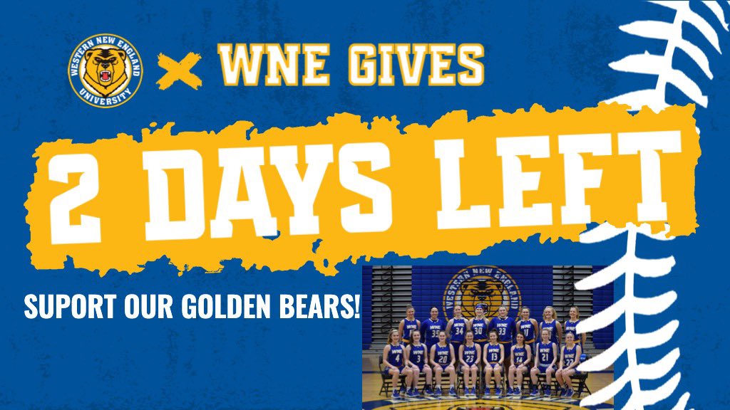 2 days left!! Every penny helps‼️
Link: alumni.wne.edu/s/1919/cf20/ho…