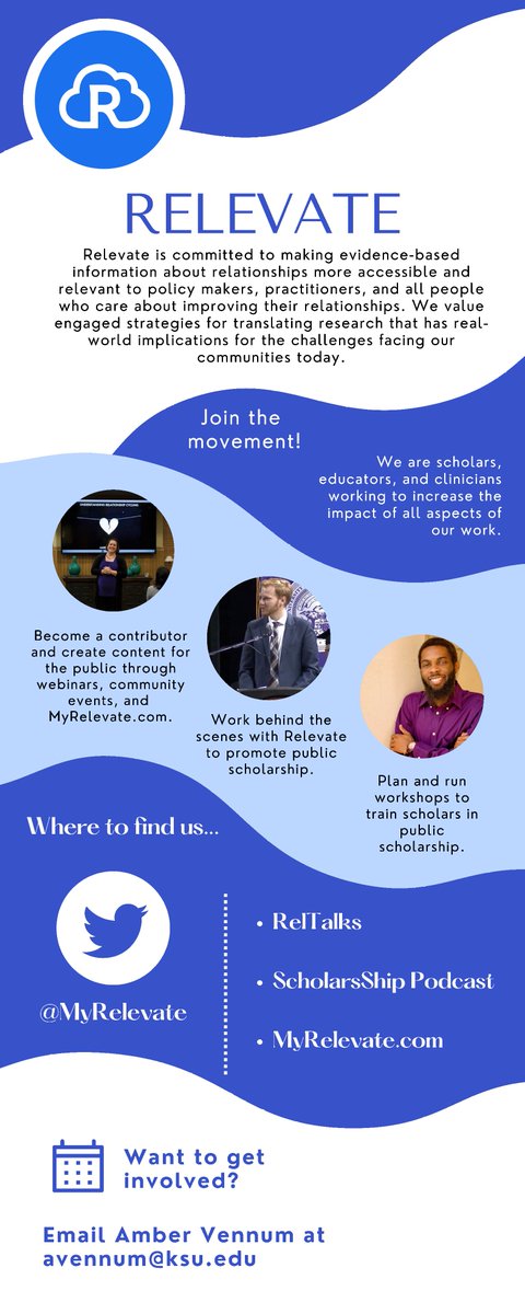 Ever wonder if your work is making an impact? Join Relevate and muddle through public scholarship with a fantastic team of people!