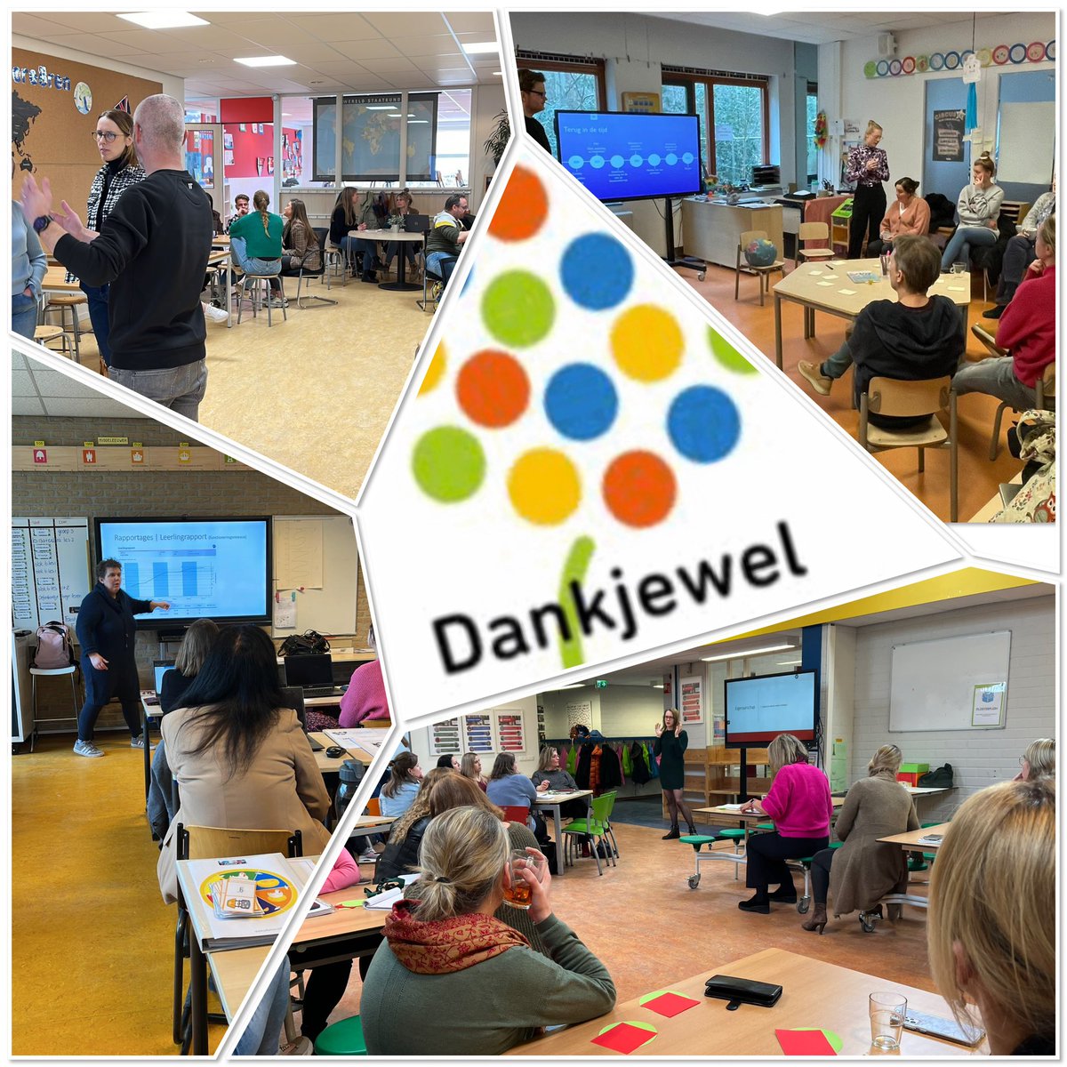Vandaag hadden de <a href="/STEemVallei/">Stichting Eem-Vallei Educatief</a> scholen allemaal een studiedag. In de middag namen de collega’s deel aan verschillende workshops op diverse STEV scholen.  #samenleren #ambitie #verbinding #trots