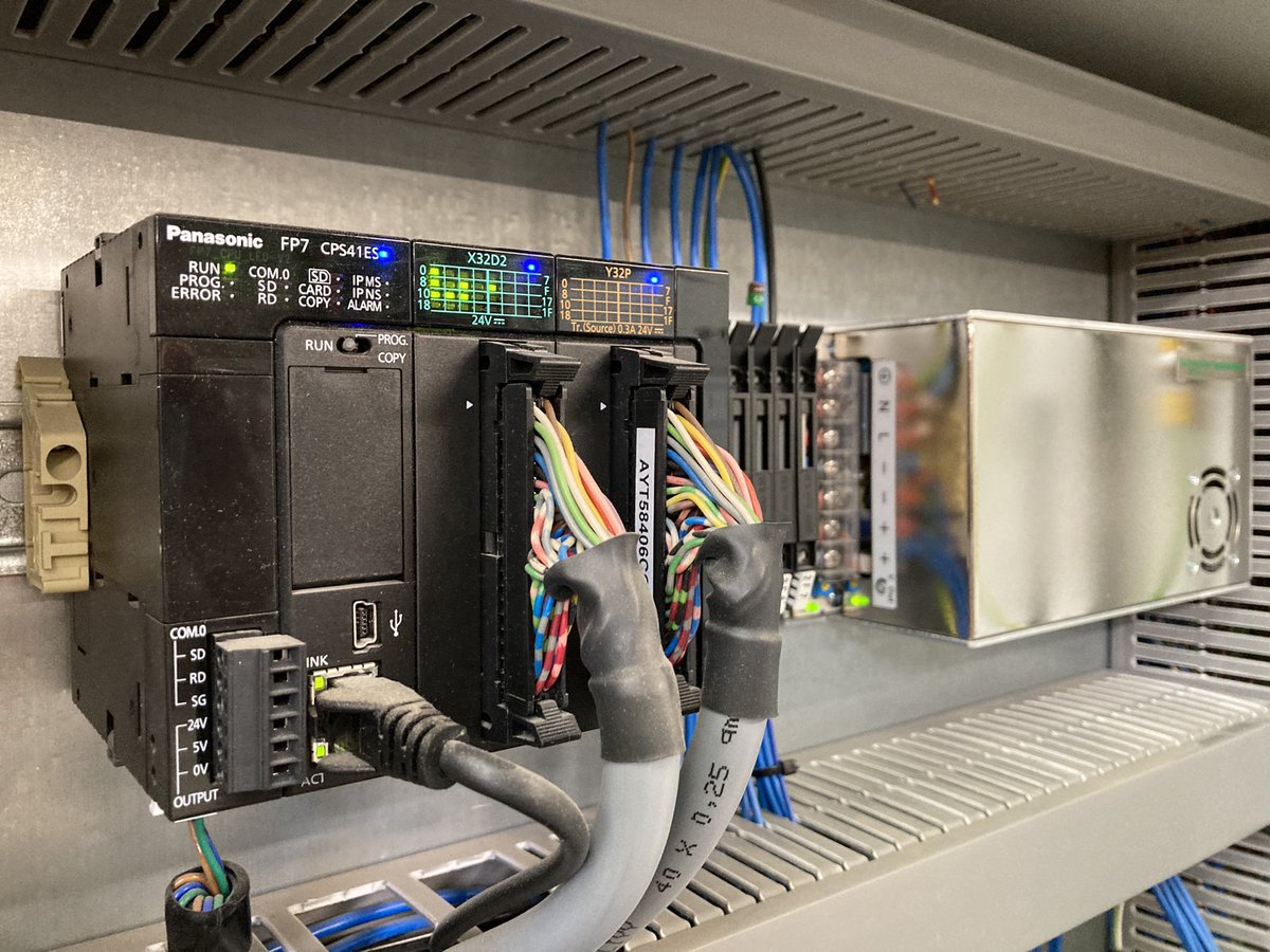 AcquireControl's tweet image. Panasonic FP7 PLC Programming and Commissioning. Whatever the PLC, whatever the application - please get in touch if you need assistance with your project.
acquirecontrol.co.uk
#Automation #ControlSystems #PLCProgrammer #PLCEngineer #PLCTraining