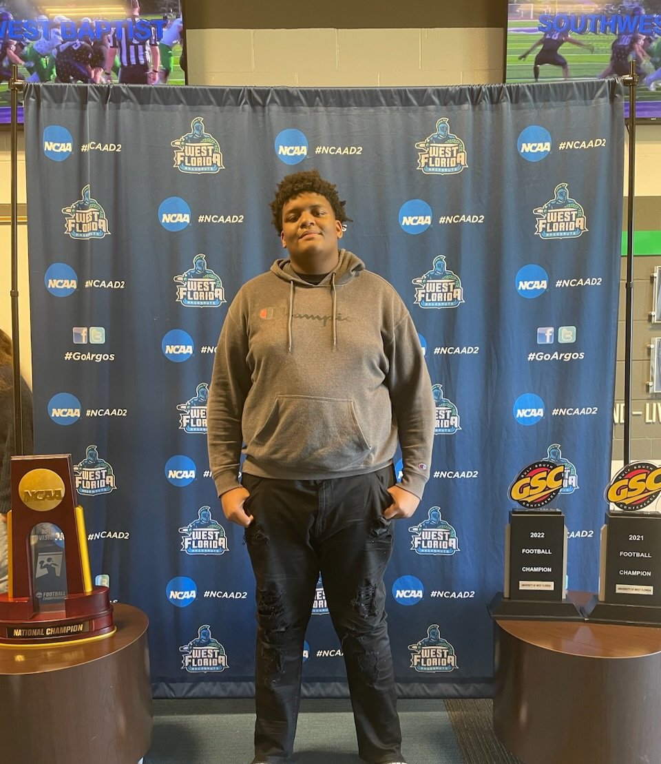 LeBron Evans 6’8 360 OT tweet media