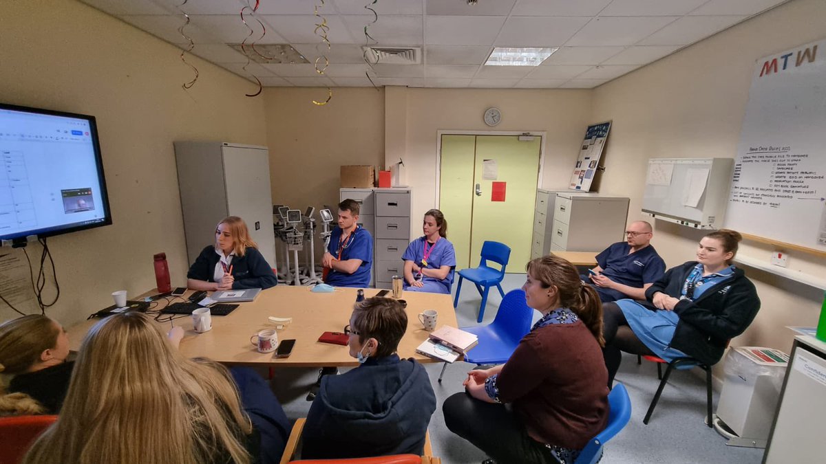 Another informative MTAG research meeting! 
Discussing all the active / up &amp; coming research trials! Improving &amp; expanding on Major Trauma Care. 🩼 🚁 🚑 🫁 

<a href="/eaa_mri/">EAA.MRI</a> <a href="/MFT_MRI/">Manchester Royal Infirmary</a> 
#majortrauma #medtwitter #orthotwitter #research #NIHR #espear #ORIF #comited #active