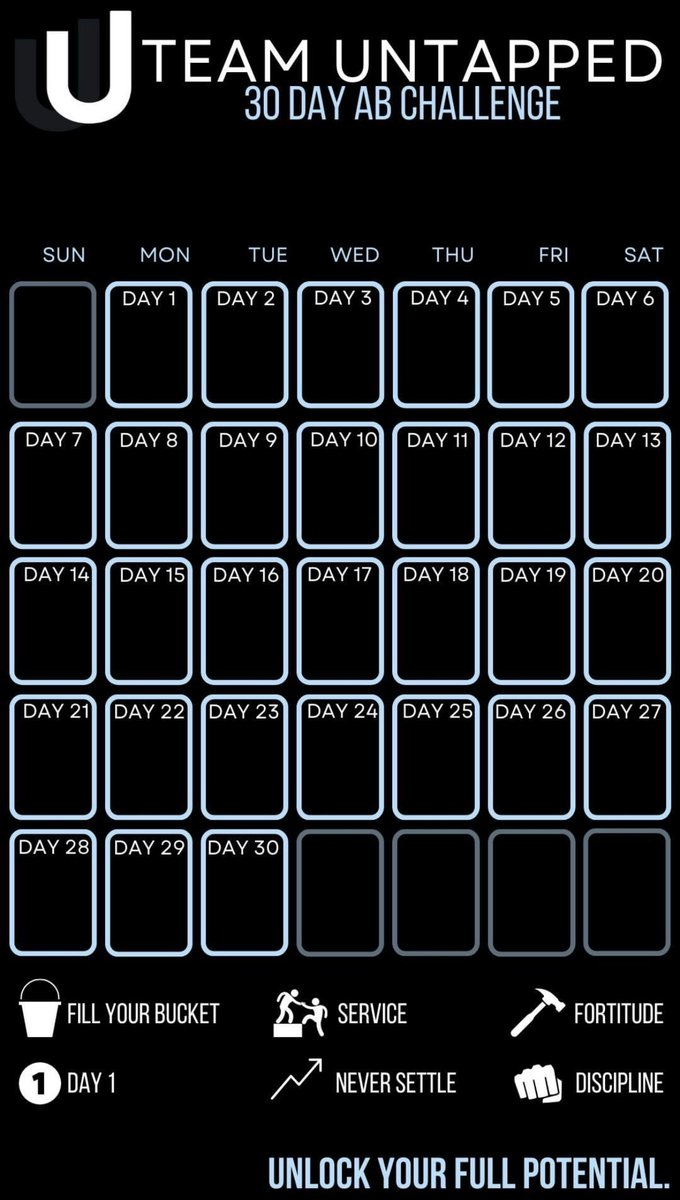 TheSweatySteve's tweet image. Today starts the 30 day #abchallenge 🚨

Free to enter and a chance to win supplements and other prizes! DM for the workouts!