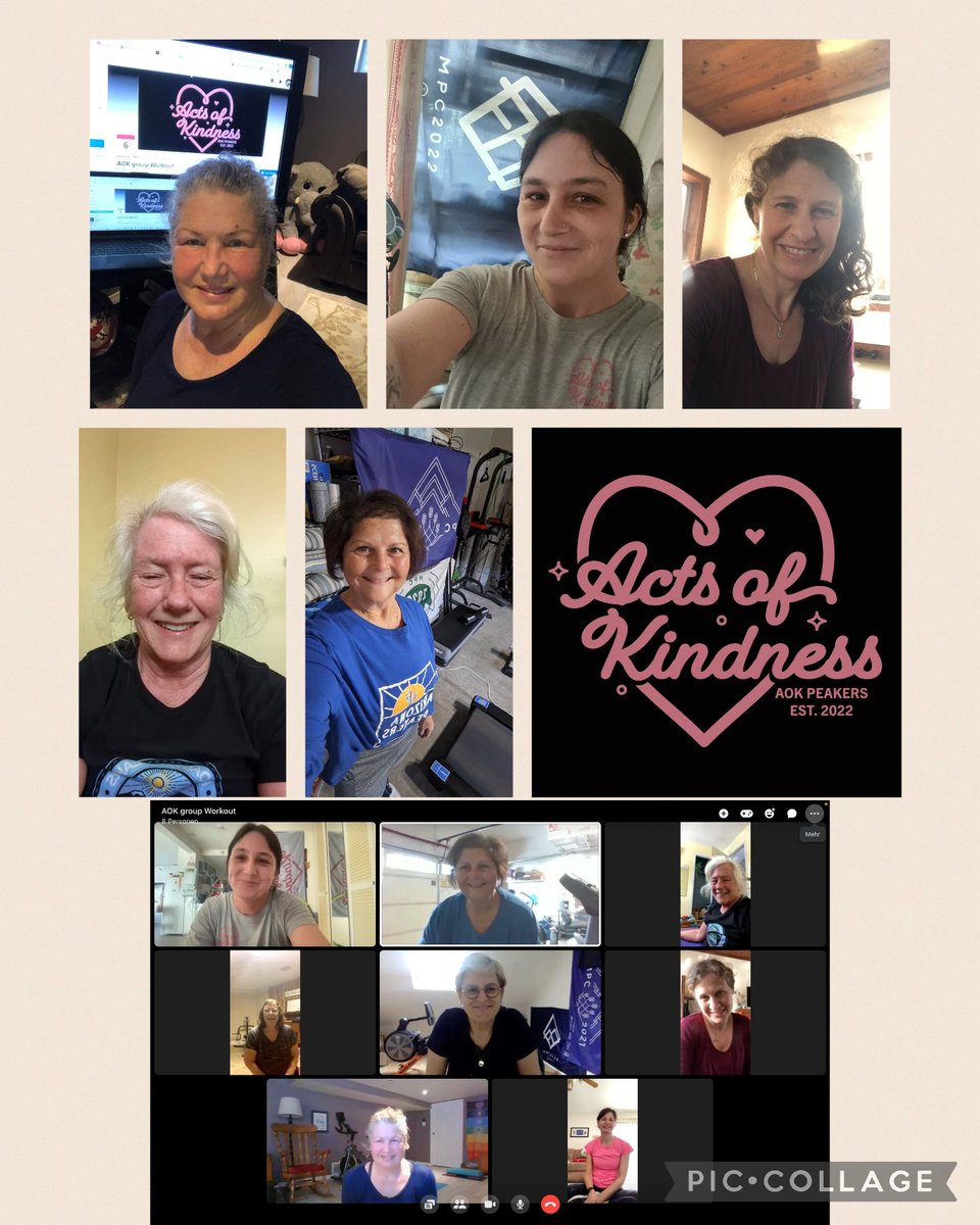 Today's <a href="/AOKPeakers/">Acts of Kindness Peakers</a> group workout. Capacity Cardio YWT 💦

<a href="/MyPeakChallenge/">My Peak Challenge</a> 
<a href="/SamHeughan/">Sam Heughan</a> 

#bettertogether