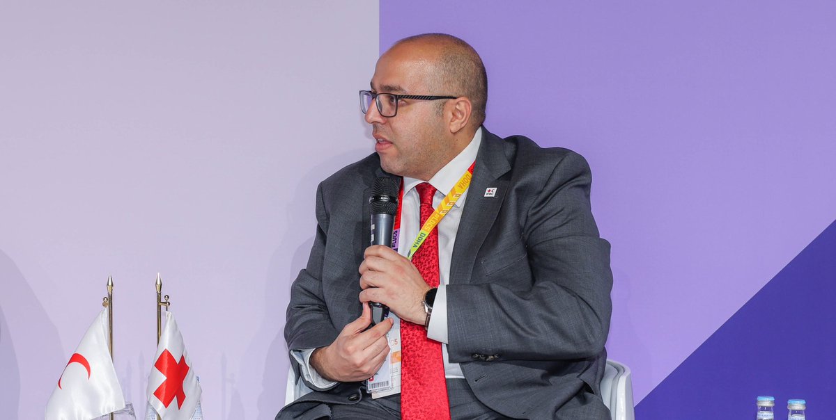 QRCS's tweet image. شارك في الحلقة النقاشية السيد فيصل العمادي  @Faisal_AlEmadi المدير التنفيذي @QRCS ، ودكتور فوزي أمين رئيس بعثة الاتحاد الدولي في مجلس التعاون، د. حسام فيصل رئيس وحدة الكوارث @IFRC_MENA ، وأدار الحوار السيد أيهم السخني رئيس التخطيط والدراسات بالهلال الأحمر القطري #LCD5