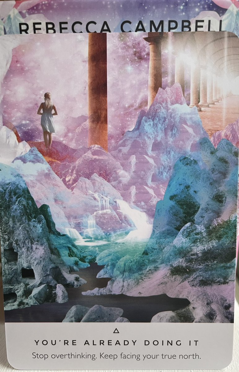 millrosetarot's tweet photo. ✨MESSAGE OF THE DAY✨
Stop overthinking. Keep facing your true north. https://t.co/zpFGLT7FzL
