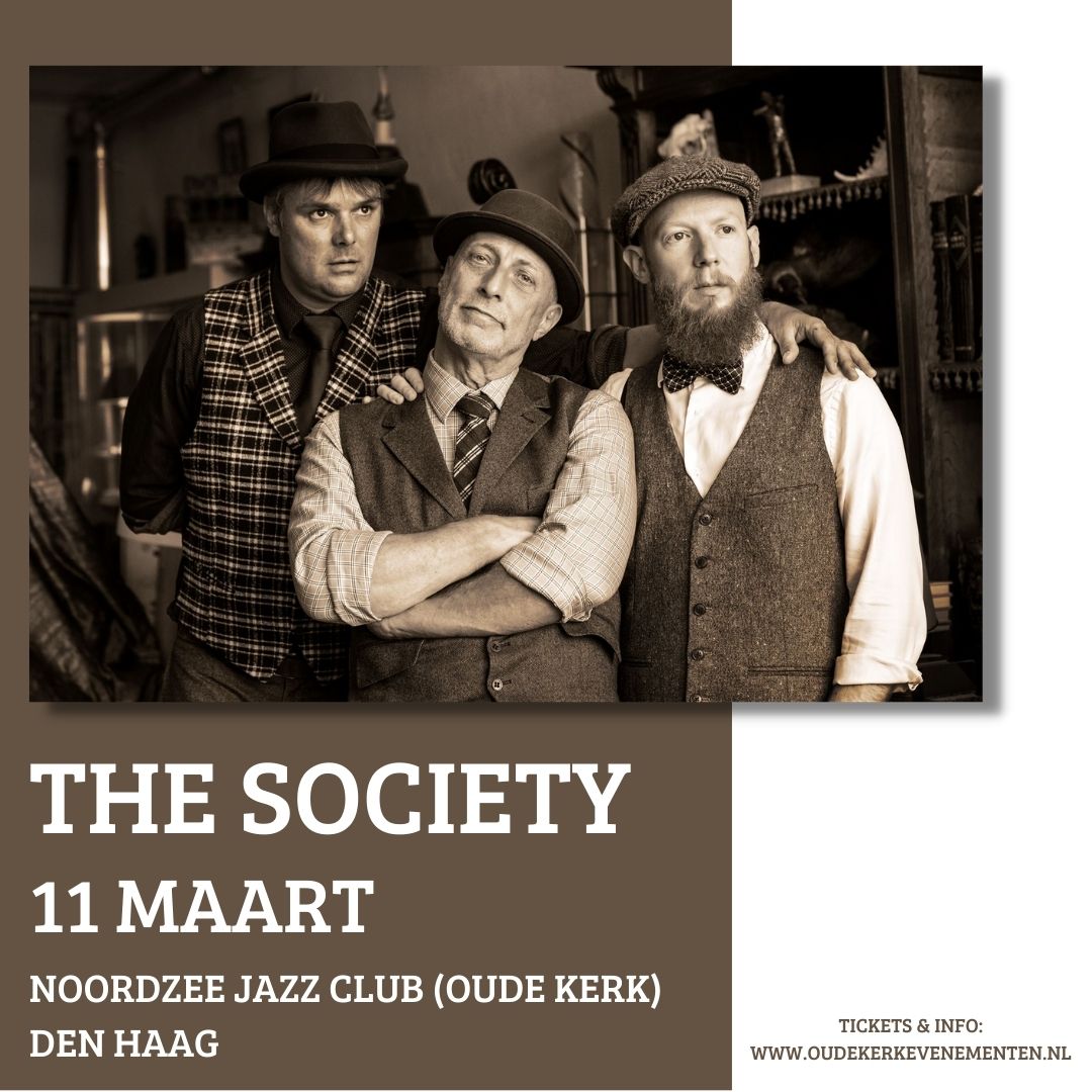 Zaterdag 11 maart is het Ben van den Dungen trio ''The Society'' te zien in de Noordzee Jazz Club (oude kerk) in Den Haag. 

Aanvang: 21.00 uur
Tickets: oudekerkevenementen.nl

#thesociety #jazz #jaren30 #muziek #jazztrio #denhaag #jazzclub