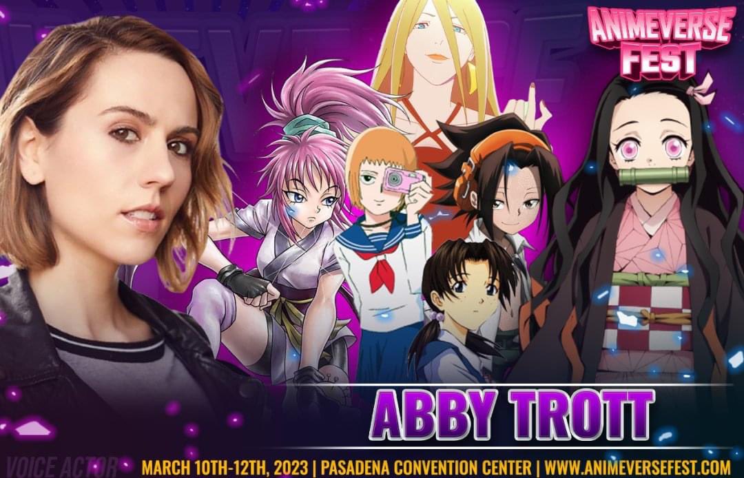 Meet <a href="/AbbyTrott/">Abby Trott</a> this weekend at <a href="/AnimeVerseFest/">AnimeVerse Fest</a>! Tickets: tixr.com/groups/animeve…
