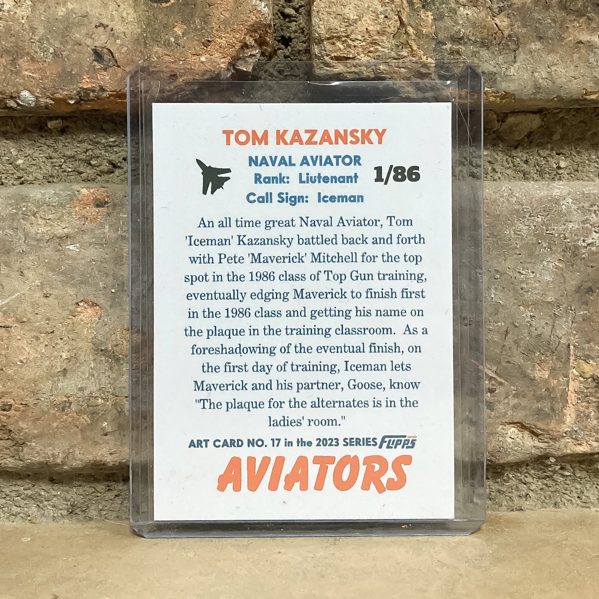 FlippsCards's tweet photo. 💥This one’s been a long time coming, available today our Iceman art card!💥 Featuring Tom Kazansky in his 1986 #topgun glory! 🇺🇸 Limited to 86 prints, at $7.77 shipped per card, DM us to order yours today before they’re all gone! ✈️
#iceman #flippscards #cardart #80s #80smovies https://t.co/zkMZkKUds8