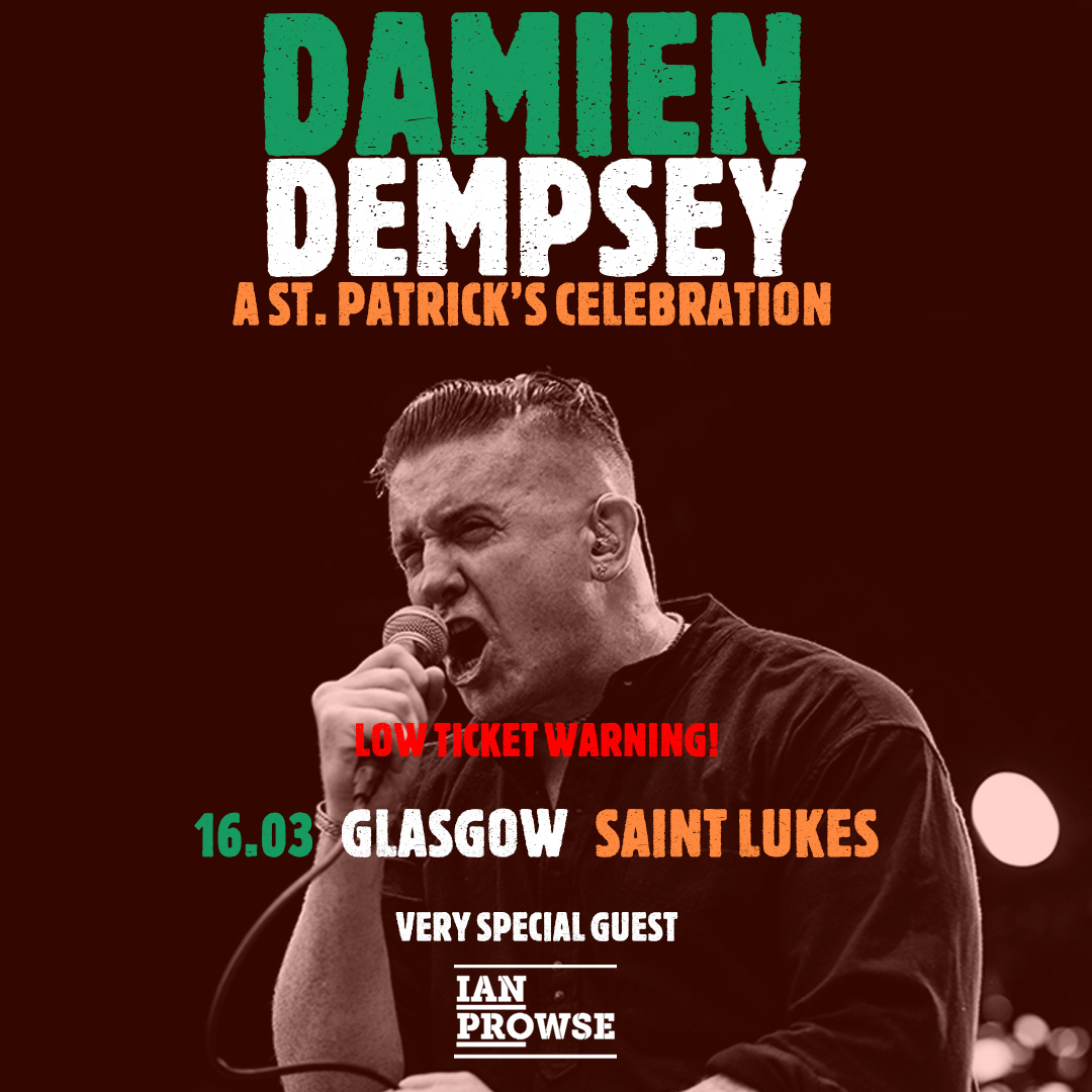 Glasgow, grab your tickets before it's too late!