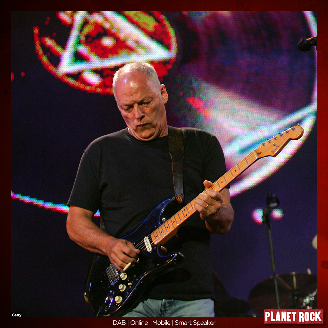 PlanetRockRadio's tweet photo. Favourite @davidgilmour guitar solo? 
The @pinkfloyd legend has just turned 77! https://t.co/lZdpPwx7DY