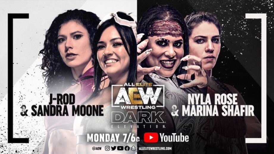 Chris Moertl (@chris_moertl73) on Twitter photo Serious dream team vibe with two of my favorites @SandraMoonepie and <a href="/jsroden/">Jessica Roden</a> joining forces on tonight’s #AewDarkElevation
LG! Serious dream team vibe with two of my favorites @SandraMoonepie and <a href="/jsroden/">Jessica Roden</a> joining forces on tonight’s #AewDarkElevation
LG!