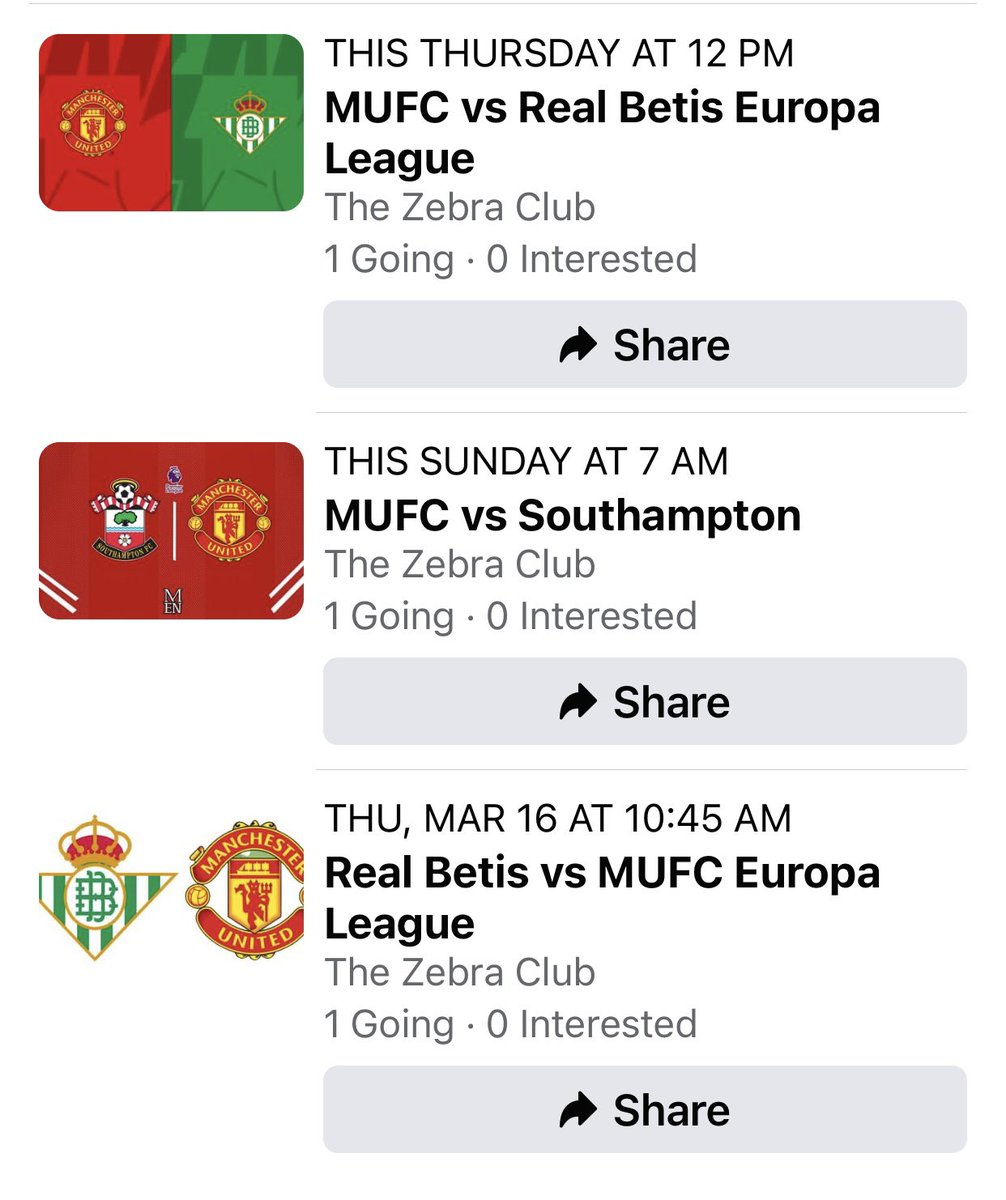 Next three watch parties are up!