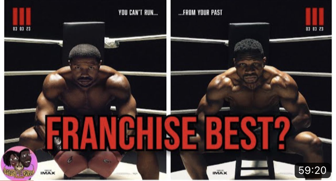 BarnardBabble's tweet image. New podcast episode is up on YouTube! Give it a listen and let us know your thoughts on the new Creed! youtu.be/tsusPA1RP2g #Creed3 #CreedIII #podcast