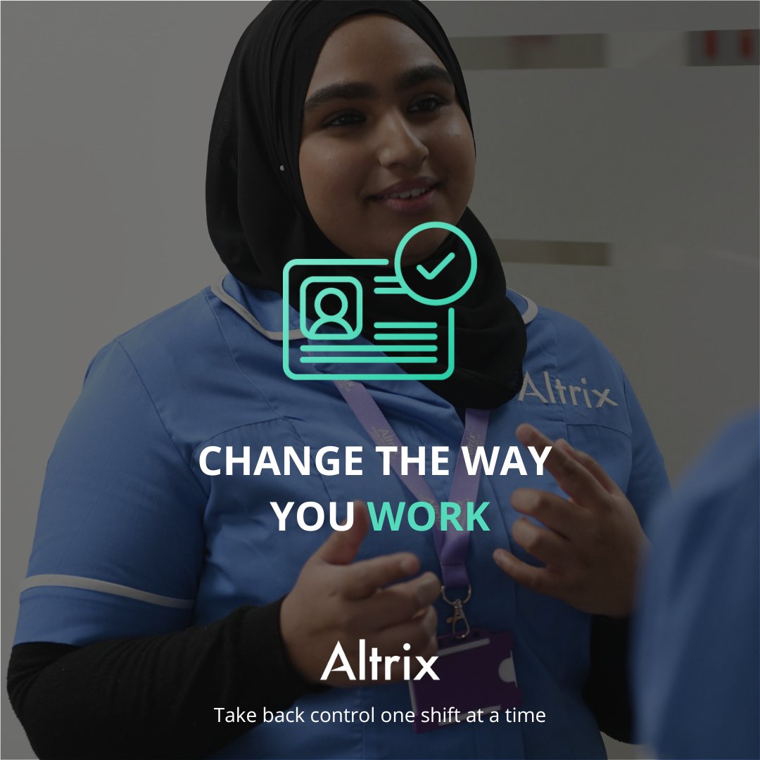 AltrixUK's tweet photo. Available shifts at multiple locations to suit you, all at the click of a button. 

Change the way you work and join #Altrix. Even better yet, once you're a member you can refer a colleague and earn £350. 

https://t.co/MgW8Ga81tf 

#HealthcareCareers #NursingCareers https://t.co/hmUNzyqqWL