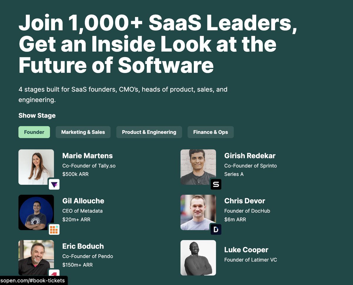 grease_'s tweet image. Countdown alert! ⏰ Only 10 days left until the #SaasOpen big event, and we&apos;re proud to be a sponsor.

I&apos;ll be speaking on the &quot;5 Ingredients for moving up market&quot; at the event.

Can&apos;t wait to connect with fellow SaaS founders and share insights.