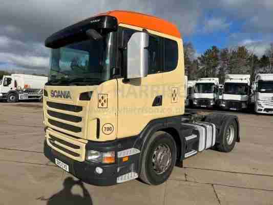 SCANIA G400 4X2 SLEEPER CAB TRACTOR UNIT dlvr.it/SkS94k