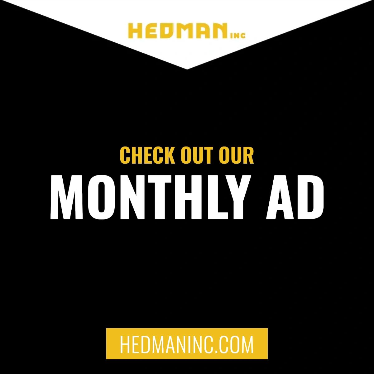 A new month means new savings! Head to hedmaninc.com to check out our March ad and reach out to let us know what you need.

#RanchEquipment #AgSupplies #FenceSupplies #HedmanInc