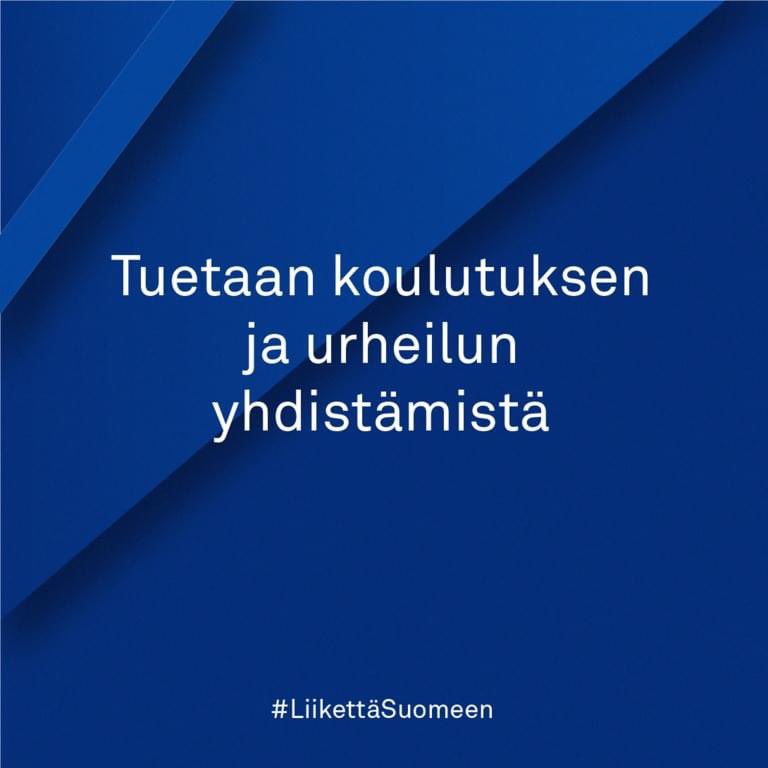 Tuoko sinun kansanedustajaehdokkaasi #LiikettäSuomeen?

<a href="/Olympiakomitea/">Olympiakomitea</a> on julkaissut liikunnan ja urheilun manifestin, joka ehdokkaat on haastettu allekirjoittamaan. 

Mutta kuka sen on allekirjoittanut? #liikuntaehdokas -listaus Olympiakomitean nettisivuilla☝🏼

#eduskuntavaalit