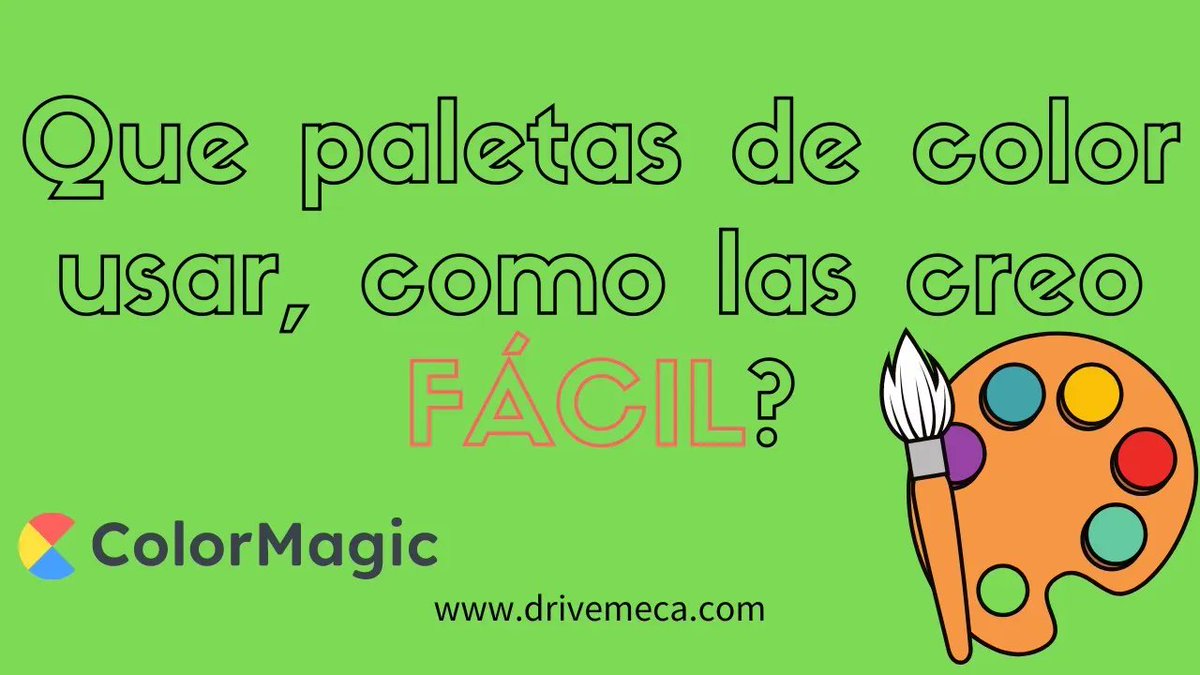 drivemeca's tweet image. Como crear paletas de colores FÁCIL con #ColorMagic buff.ly/3Zr2NF5