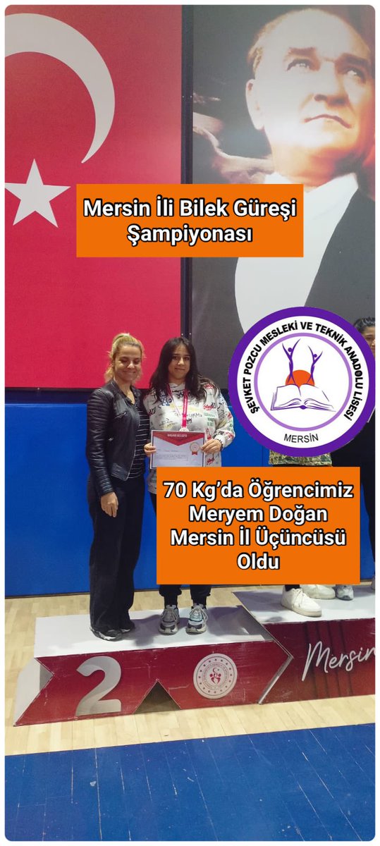 Şevket Pozcu Mesleki ve Teknik Anadolu Lisesi (@spmtal) on Twitter photo 🏆Mersin İli Bilek Güreşi Müsabakalarında öğrencilerimiz başarılı oldular. Başarılarının daim olmasını diliyoruz.Tebrik ediyoruz👏🏻
<a href="/ahpehlivan53/">Ali Hamza Pehlivan</a> <a href="/AdemKoca46/">Adem Koca</a> <a href="/MersinMEM/">Mersin İl Millî Eğitim Müdürlüğü</a> <a href="/mersinkargem/">Mersin Kargem</a> <a href="/necmidinc/">M.Necmeddin Dinç</a> <a href="/yenisehirmem_33/">Yenişehir İlçe Milli Eğitim Müdürlüğü</a> 🏆Mersin İli Bilek Güreşi Müsabakalarında öğrencilerimiz başarılı oldular. Başarılarının daim olmasını diliyoruz.Tebrik ediyoruz👏🏻
<a href="/ahpehlivan53/">Ali Hamza Pehlivan</a> <a href="/AdemKoca46/">Adem Koca</a> <a href="/MersinMEM/">Mersin İl Millî Eğitim Müdürlüğü</a> <a href="/mersinkargem/">Mersin Kargem</a> <a href="/necmidinc/">M.Necmeddin Dinç</a> <a href="/yenisehirmem_33/">Yenişehir İlçe Milli Eğitim Müdürlüğü</a>