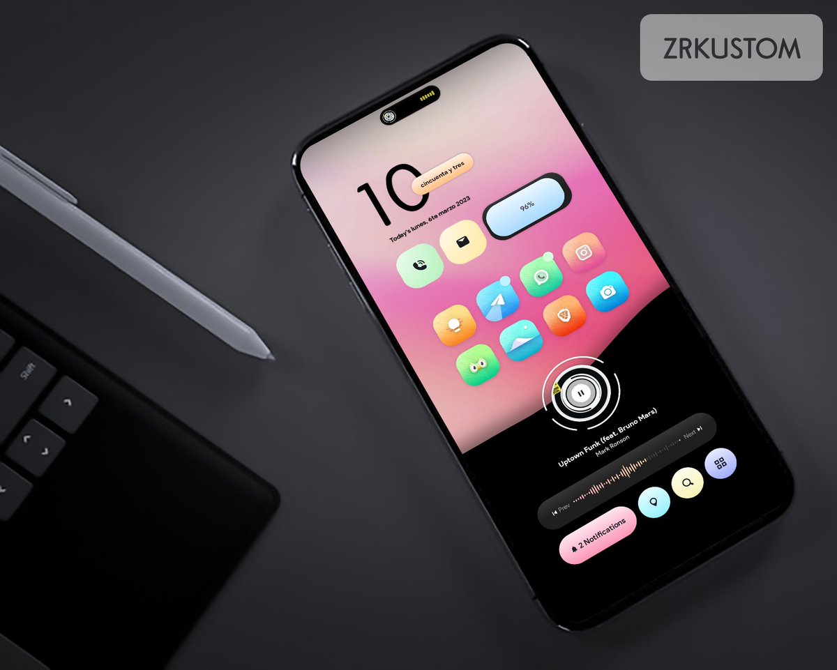ZRKustom's tweet photo. Setup Android
#RADSetup
Nova launcher #WithNova
Wallpaperly by @RajjAryaa
Autumn by @RajjAryaa
Ether by @starkdesigns18
#KWGT #iconpack #personalizacion #homescreen https://t.co/fOGjmoOGlb